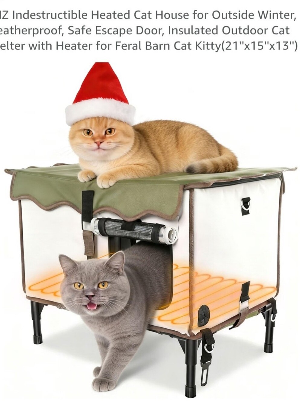 Heated Cat House BNIB